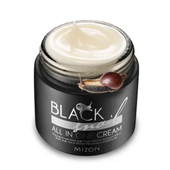 MIZON Melc Negru Toate Într-Un singur Cream 75ml de Reparare Crema Profund Hidratanta Anti-rid pentru Îndepărtarea Acnee Melc Crema de Fata Coreea de Cosmetice