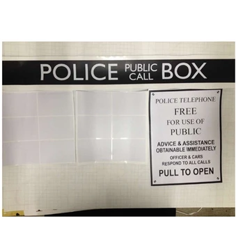 Moda Cool de Poliție Cutie ușa decal vinil autocolant ,Dr. Medic Stil Pentru Usa si frigider decor
