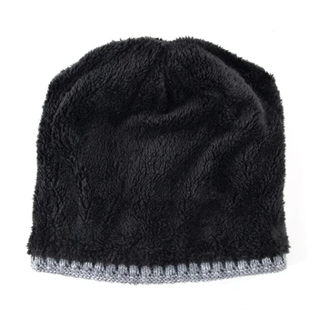 Moda căciuli cald pălării pentru bărbați de iarnă tricotate pălărie capota casquette homme femei culoare solidă beanie capace de oameni chelioși
