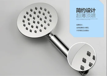 Moda de înaltă calitate din oțel inoxidabil material baie, cap de duș,de mână spray robinet accesorii