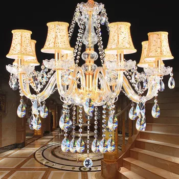 Moderne, Candelabre de Cristal de Iluminat Acasă lustru de cristal Decor de Lux Lumânare Candelabru Pandantive Camera de zi Interior Lampa