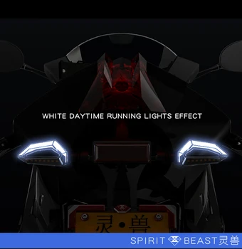 Motocicleta lumini de Semnalizare direcție accesorii pentru biciclete LED-uri de semnalizare în timpul Zilei luminile de motocross de înaltă luminozitate semnalizarea gratuit shippin