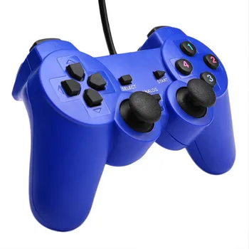 Motor de vibrații Șoc Vibrații USB Cablu Controler de Joc Gamepad Joystick-ul de control Pentru Windows PC-ul a Ajuns Cadou pentru Băiat Bărbați