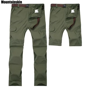Mountainskin 7XL de Vară pentru Bărbați iute Uscat Detașabil Pantaloni Respirabil Pantaloni Sport în aer liber, Drumeții montane Pescuit pantaloni Scurți VA110