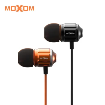 MOXOM pentru Căști de 3,5 mm Plug Cu Microfon Telefon cu Fir Sport În ureche Anulare a Zgomotului de 0,8 m de Cablu de la Distanță pentru iOS și Android MH-06