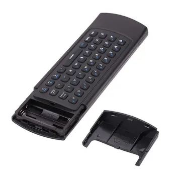 MX3 Portabil 2.4 G Wireless de Control de la Distanță Controler Tastatură Mouse-ul de Aer pentru Smart TV Android TV box, mini PC-ul HTPC negru