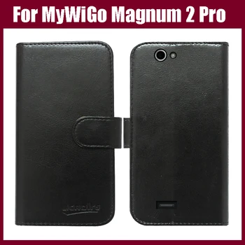 MyWiGo Magnum 2 Pro caz,Șase Culori de Lux Piele Flip Caz de Telefon Pentru MyWiGo Magnum 2 Pro se Acoperă cu Titularul Cardului de stil proaspat