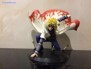 Naruto Acțiune Figura Namikaze Minato PVC Figura Jucărie 140mm Anime Naruto Uzumaki Shippuden Figurina Naruto Uzumaki Model de Papusa N35