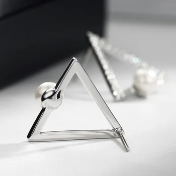 Neoglory Austria Stras Argint Placat cu Moda Simulate Perla Cercei Stud Farmec Bijuterii Cadouri pentru Femei 2018 Brand Nou AOM