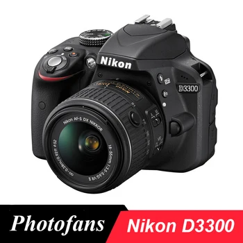 Nikon D3300 aparat Foto DSLR cu Obiectiv 18-55mm (Negru)