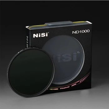 NiSi 77mm ND1000 Ultra Subțire Filtru de Densitate Neutră 10 Oprească pentru aparat Foto Digital SLR ND 1000 58 82 39 67 72 58 mm Slim Filtre Lentile
