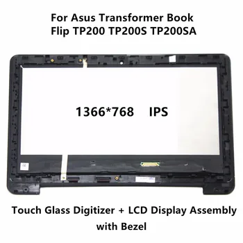 Noi 11.6 inch Pentru Asus Transformer Book Flip TP200 TP200S TP200SA M116NWR4 Touch Digitizer IPS LCD Ecran Display Rama de Asamblare
