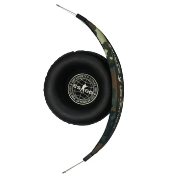 Noi 2 buc Moale Inlocuire tampoane pentru Urechi Pernă Ușor 98mm Rotund Negru Pernițe Pentru Steelseries Siberia V2 CS GO Cască Fierbinte