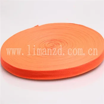 Noi Fluorescente de culoare portocalie 1,5 cm lățime spic de bumbac panglică curea pentru chinga curea sac de poliester bumbac 5/8 inch 1.5 cm
