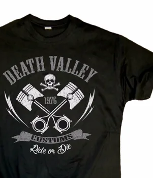 Noi Oamenii T Shirt de Imprimare de Moda Tricou Bărbați Vară Stil Biker Tricou Death Valley Elicopter Hot Rod Vechi de Școală noutate T-Shirt