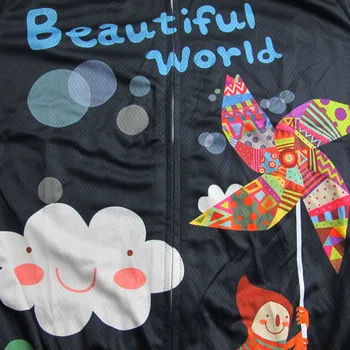 Noile tricouri de Ciclism maillot lume frumoasă mâneci scurte ropa ciclismo ciclism de îmbrăcăminte new sosire negru frumoasa lume 5239