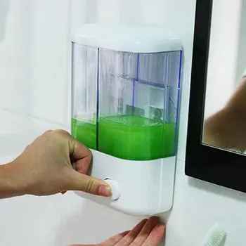 Nou tip de aspirare de perete-hung mini săpun emulsie de sapun lichid masina de bucătărie baie să se spele pe mâini de agățat pe perete