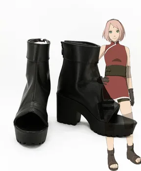 Noul Japonia Naruto Cosplay pantofi Haruno Sakura sarcina Anime Pentru Cizme personalizate