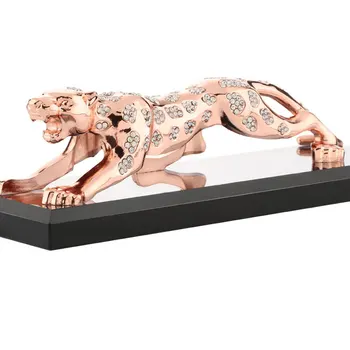 Noul Leopard Parfum Auto Seat Decor Creativ Ornamente Auto din Aliaj de leopard statuie decor Acasă Trimite prietenilor cadouri artizanat