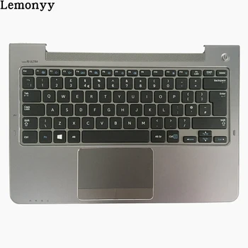 NOUL marea BRITANIE tastatura Pentru Samsung NP530U3C NP530U3B NP535U3C NP540U3 NP532U3C NP532U3A UK tastatura laptop gri zonei de sprijin pentru mâini capacul