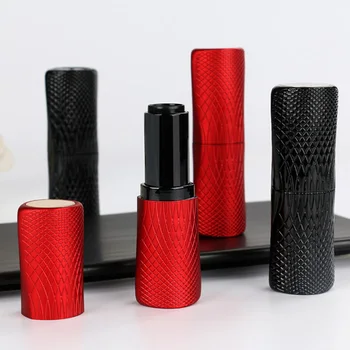 Noul Plastic DIY Tuburi de Ruj Gol Buzele Sticle Negru și Roșu de Buze Rouge Caz Maquiagem Container Cosmetice de Ambalare 20buc/lot
