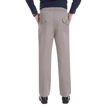 Noul sosit Primăvara și Vara Stil de Talie Mare plus dimensiune 5XL pantaloni barbati pantaloni