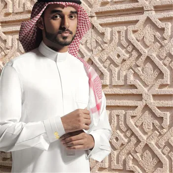 Noutatea Arabia Saudită Butoni de Aur și Argint Culoare Opțiuni Mens Planta Palmier butoni