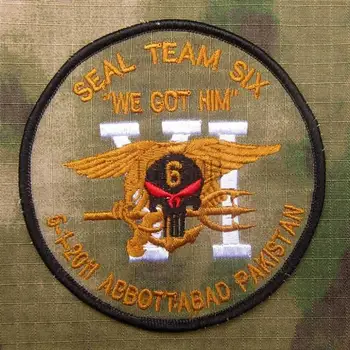 O-TAC FG DEVGRU NSWDG SealTeam6 Bin Laden L-AM Moralul Tactici Militare Broderie patch-uri Insigne B3012