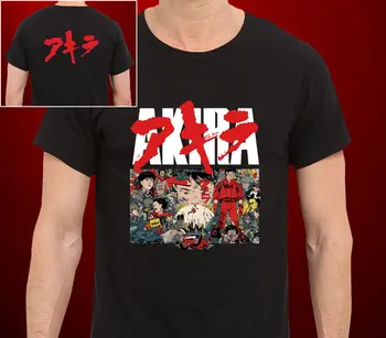 Oamenii de Creație Casual, O-Gât Stil Oversize Tee Shirt Stiluri Akira Kaneda Japoneză Retro Anime tricou personalizat de Înaltă Calitate