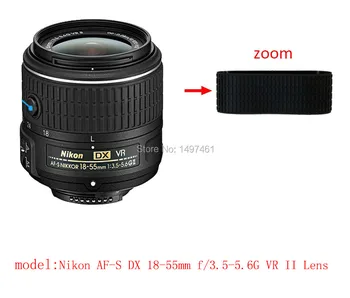 Obiectiv cu Zoom Inel de Cauciuc/Cauciuc Prindere Reparații Succedaneu Pentru NikonAF-S DX nikkor 18-55mm f/3.5-5.6 G ED II obiectiv