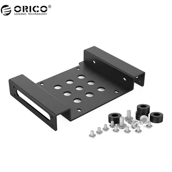 ORICO Aluminiu 5.25 inch la 2.5 sau 3.5 inch All - in - 1 Hard Disk HDD SSD Convertor Adaptor de Montare a Suportului( AC52535-1S-BK)