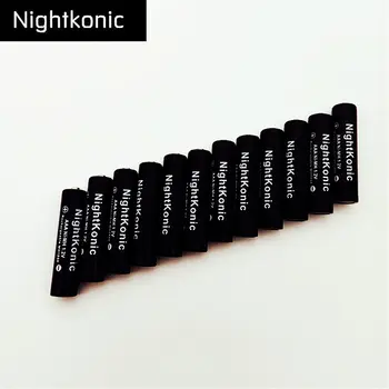 Original Nightkonic 12 BUC/LOT 1,2 V NIMH Baterie AAA NI-MH Baterie Reîncărcabilă NEGRU