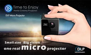 Original, UNIC P1 H Proiector Mobil P1H Buzunar Acasă Proiector de Film Proyector Videoproiector Mini proiector DLP mini proiector cu led-uri