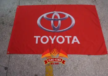 Oyota mașină de Pavilion ,3x 5ft Poliester,transport gratuit Toyota banner