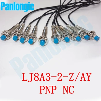 Panlongic 10buc LJ8A3-2-Z/AY PNP NC Normale de Aproape 2mm Comutatorul de Proximitate DC 6~36V Inductiv de Proximitate Senzor de Comutare de Înaltă Calitate