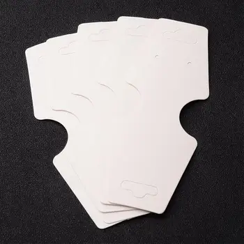 Paper Display Card, Alb, Folosit Pentru Colier, Bratara si Mobil Pandantiv, Despre 12.2 cm lungime, 45 mm lățime