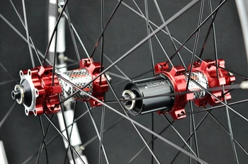 PASAK MTB Biciclete de Munte Biciclete trilateral de Frezat CNC cu hub ultra light roților osiei montate Rim