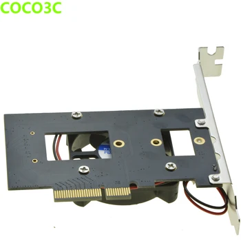 PCI-e 4x la Tasta M pentru unitati solid state SSD Adaptor pentru SAMSUNG 950 PRO XP941 PM951 M. 2 PCIe 3.0 SSD Desktop Ultra Viteza Prădător Fan Cooler Kit
