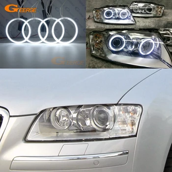 Pentru Audi A8 S8 2004 2005 2006 2007 2008 2009 faruri Excelente Ultra luminos iluminare CCFL Angel Eyes kit halo inele