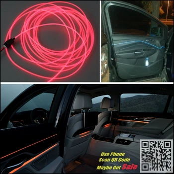 Pentru BMW seria 3 M3 E30 E36 E46 F30 F31 F34 Z3 Interior Masina NOVOVISU Lumină Ambientală Panoul de Benzi iluminare Interior Fibra Optica Lumina