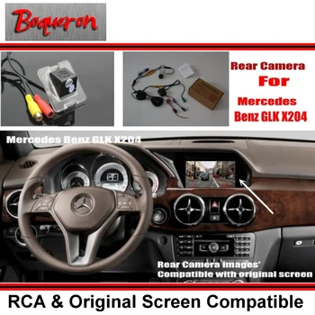 Pentru Mercedes Benz GLK-Class X204 / RCA & Original Ecran Compatibil Camera retrovizoare / Înapoi Reverse Camera Seturi