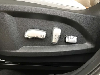 Pentru Renault Koleos 2016 2017ABS Mat Ajustarea Scaunului pe Butonul de Comutare Bnob Styling Auto Acoperi Ornamente 5Pcs