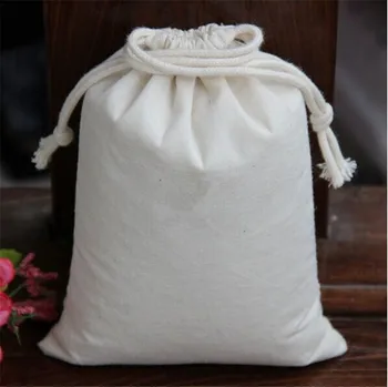 Personalizat de bumbac saci de Cordon husă Cordon saci de ceai în saci de Iută Cordon fascicul port saci de Călătorie pungi de depozitare