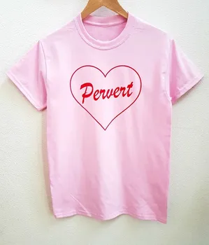Pervers Roz Unisex Tricou femei de moda topuri casual tumblr roz tricou instagram moda tees t-shirt roz fete topuri