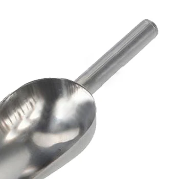 PHFU 13 inch din oțel inoxidabil de gheață scoop scară buncăr de Făină lingura de cafea lingura de ceai lingura condiment lopata