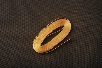 Piele de aur Ito Sageo Warpping Cablul de Sabie de Samurai Cuțite Japoneze Katana, Wakizashi Tanto PS1