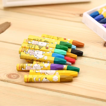Ping Deli stick 18/24/36 Ulei Pastel de culori pictura creioane pictura rechizite copiilor creioane colorate studenții de la arte plastice