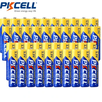PKCELL 20buc 1.5 V AAA R03P Baterie+20buc 1.5 V Baterii AA R6P Baterii Uscate 2A/3A 1,5 Volți Unică Utilizare a Bateriei