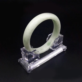 Plastic acrilic bratara display stand transparent bijuterii afișa elemente de recuzită bratara contra stand holder suport în formă de U