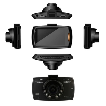 Podofo Auto DVR Camera Dvr G30 Registratori Dashcam Full Hd 1080P Video Recorder pentru Autoturisme Viziune de Noapte camera Video G-Senzor Dash Cam